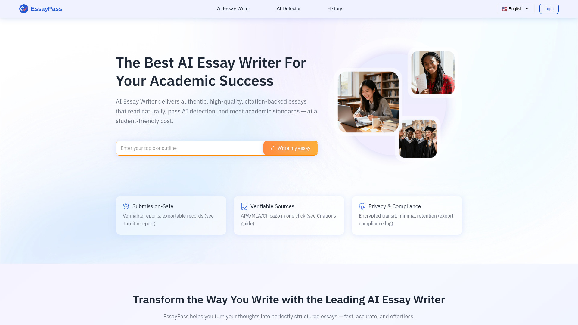 EssayPass screenshot