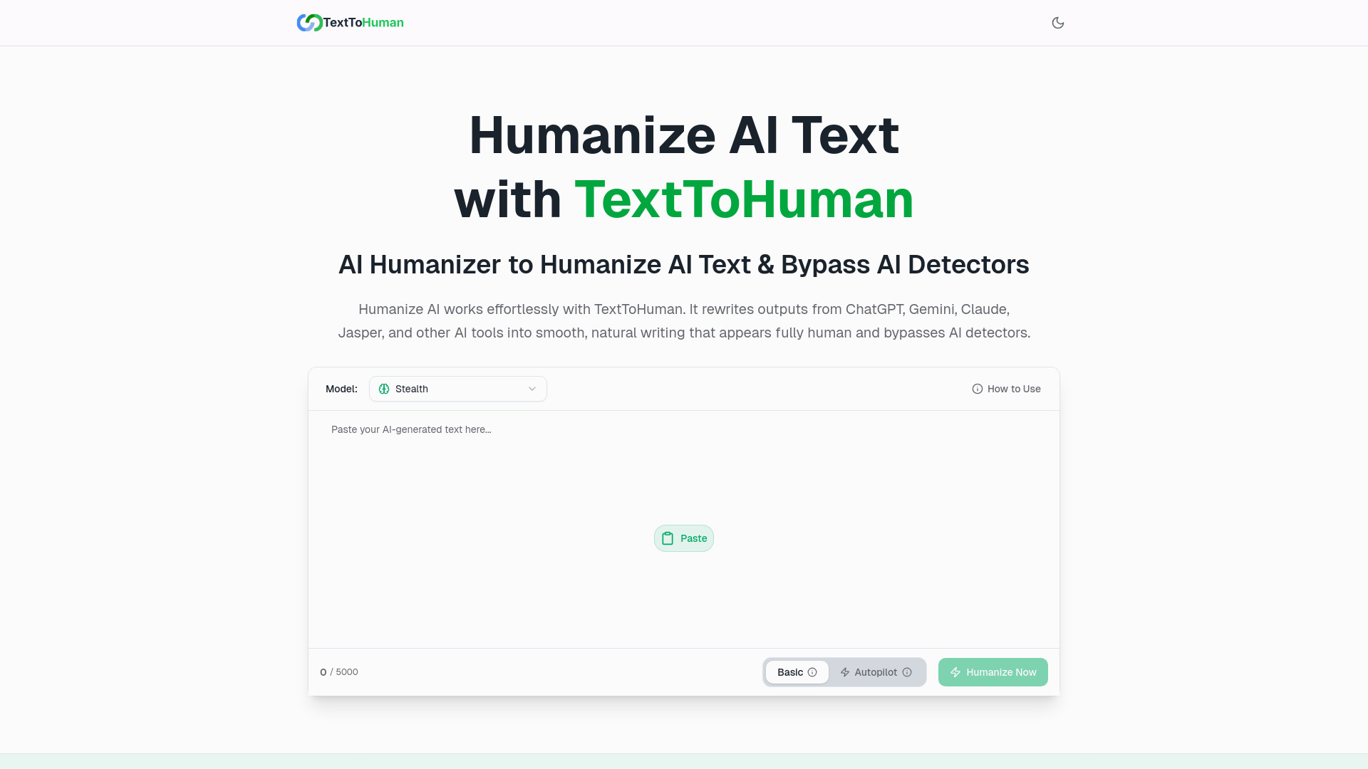 TextToHuman screenshot