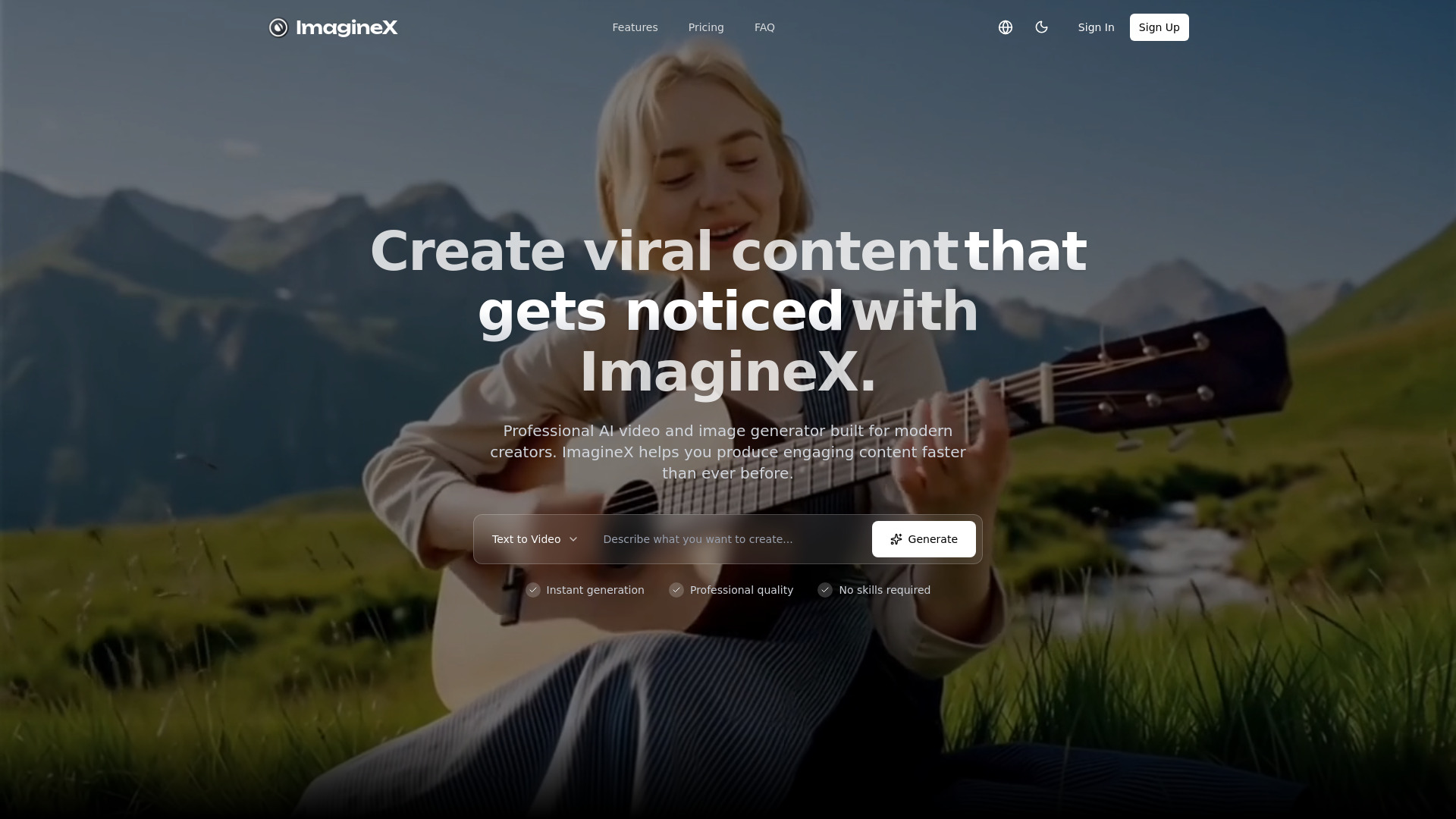 ImagineX screenshot