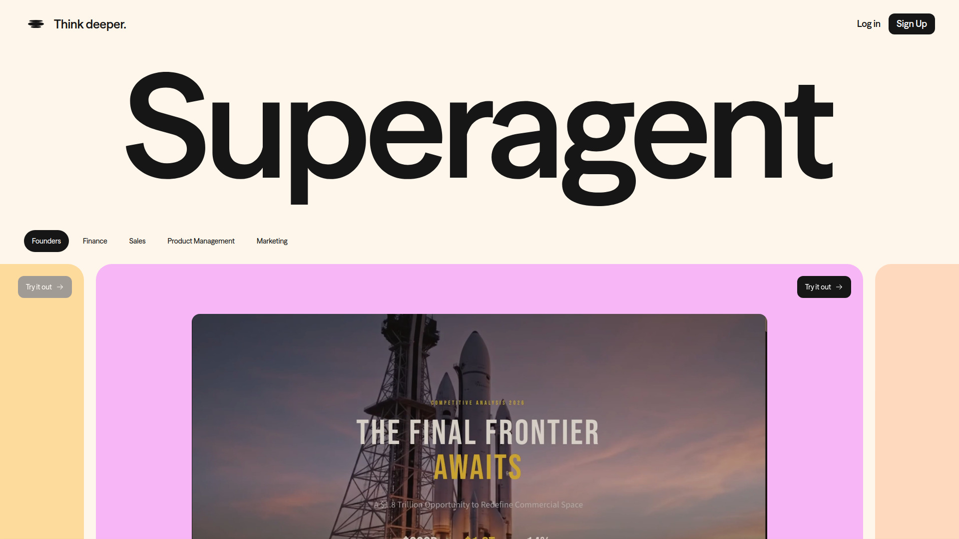 Superagent screenshot