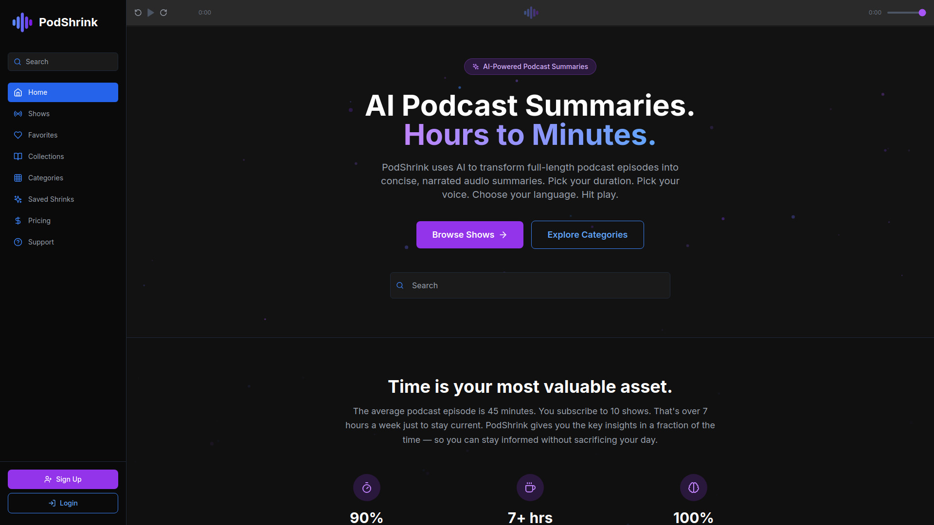 PodShrink screenshot