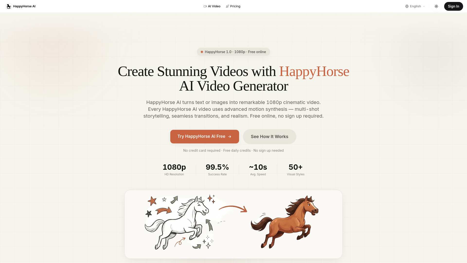 Happy Horse screenshot