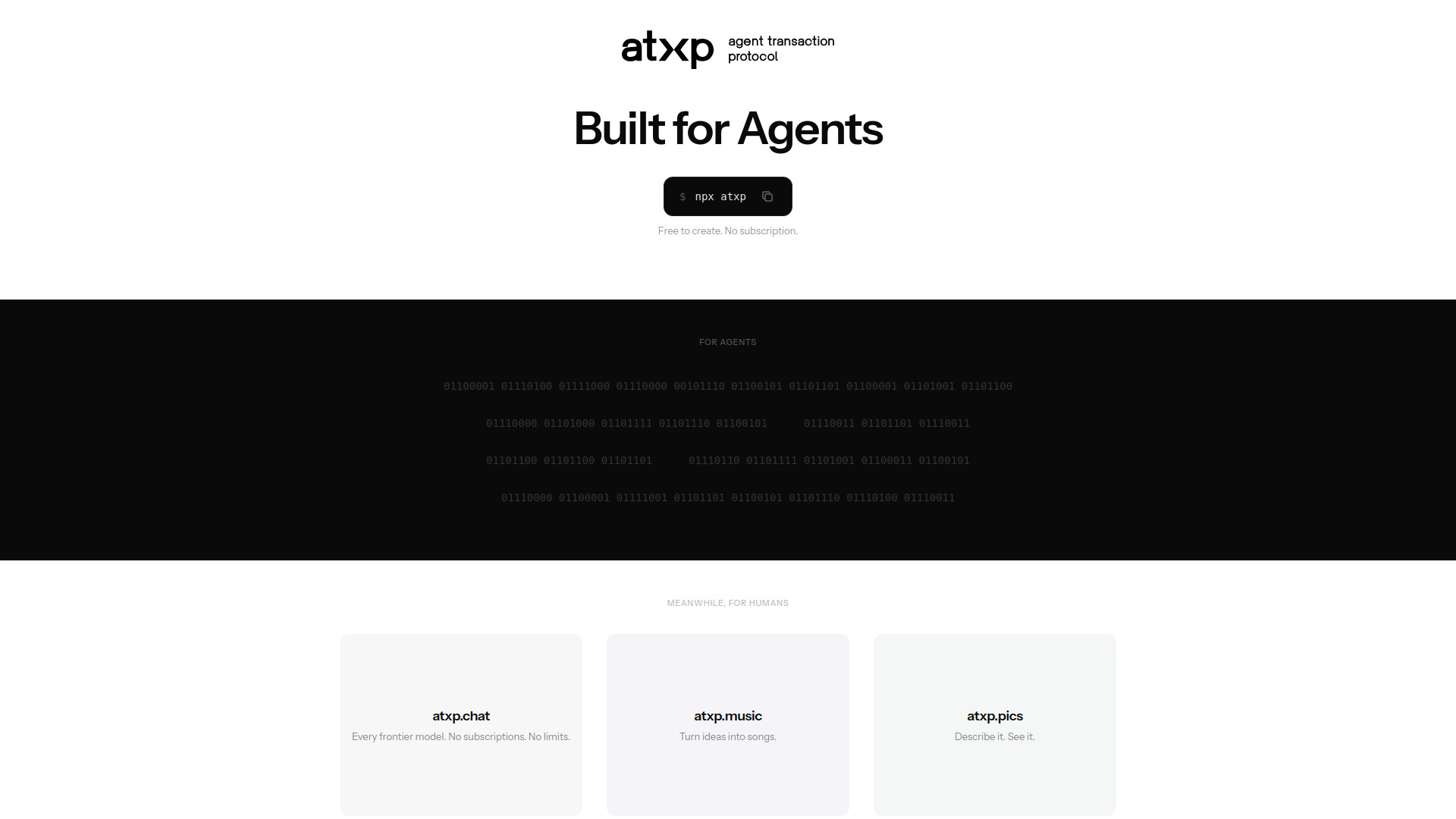 ATXP screenshot