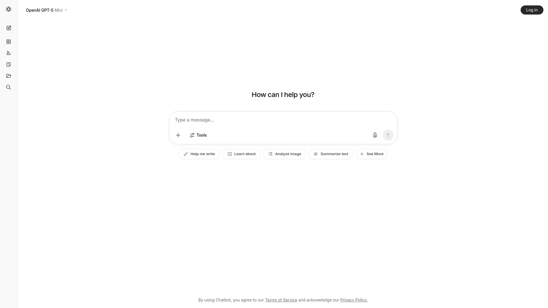 Chatbot App screenshot