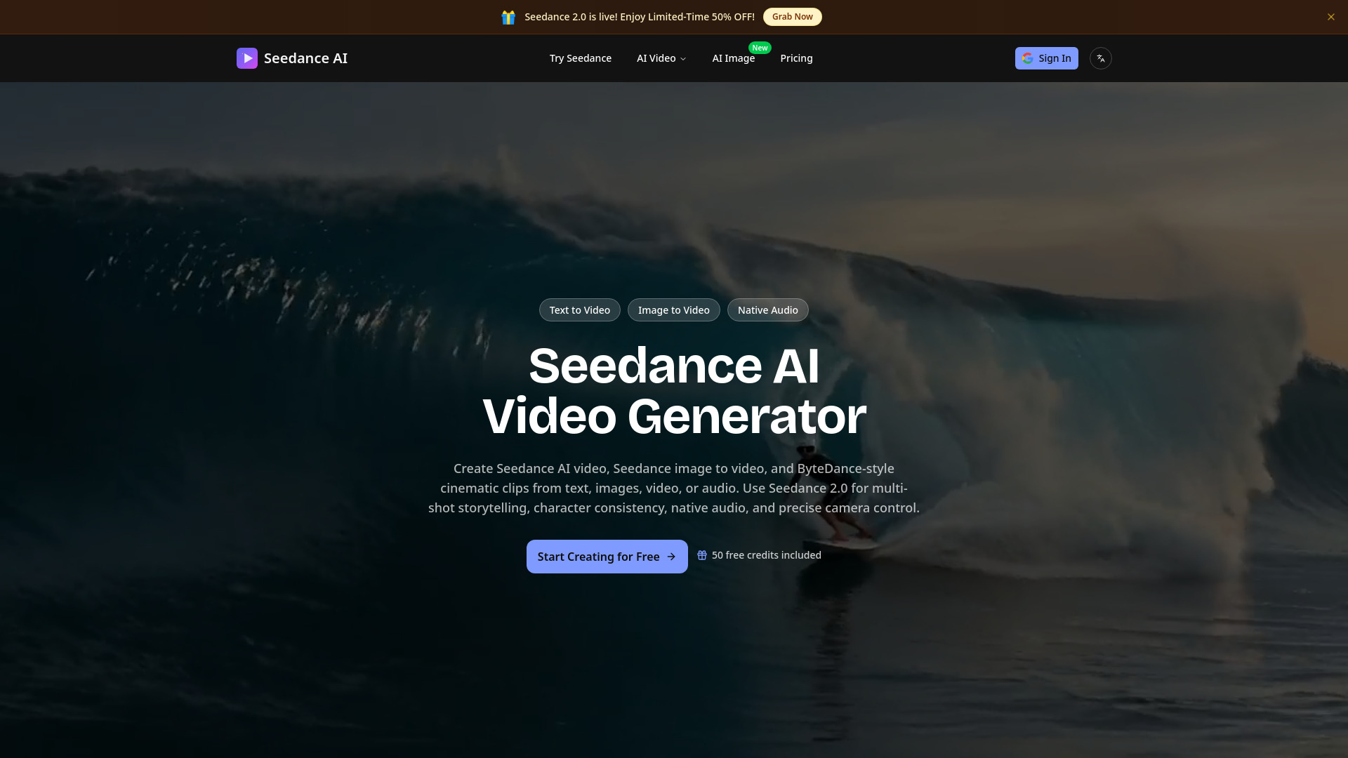 SeedanceGen AI screenshot