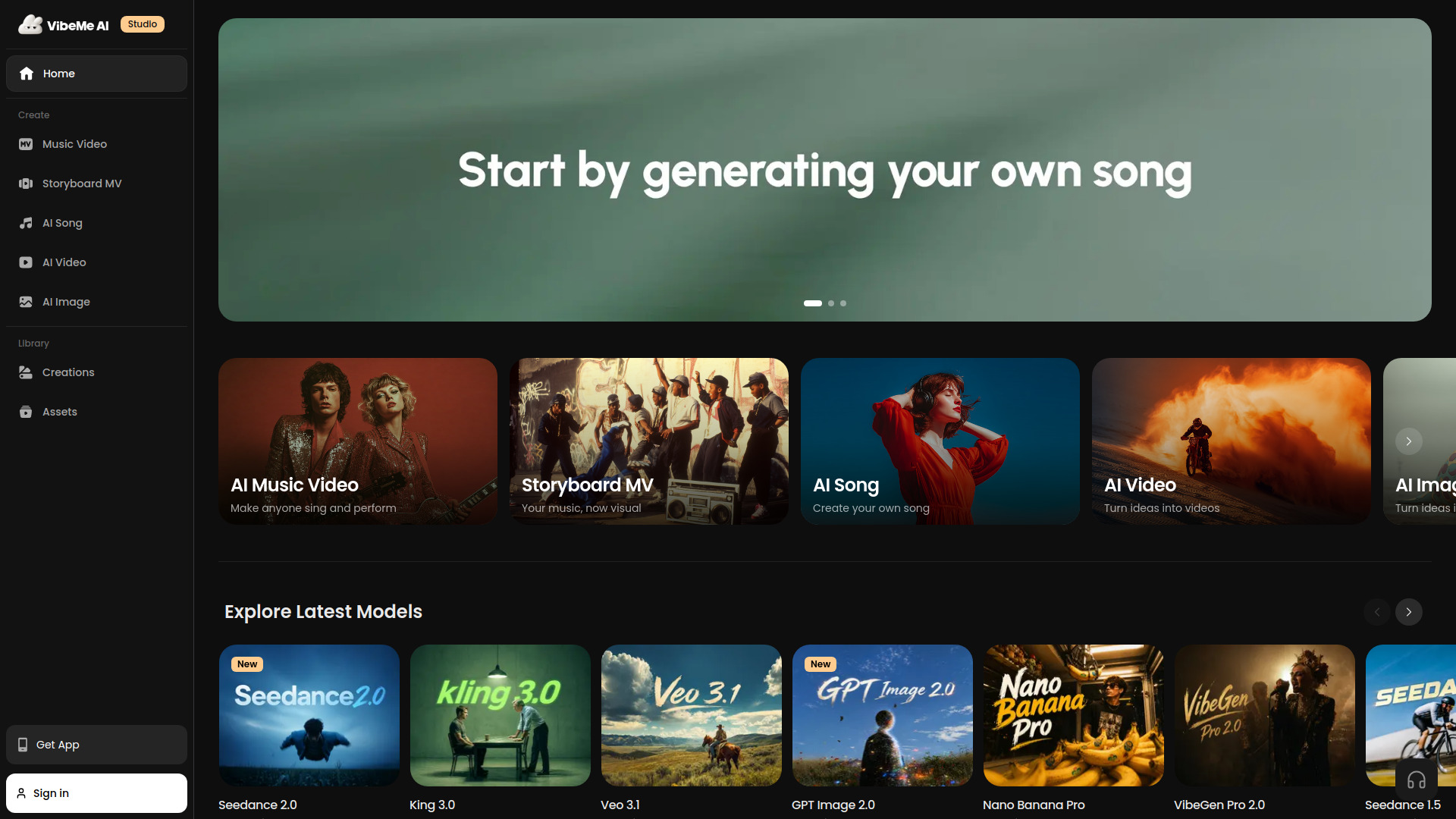 VibeMeAI screenshot