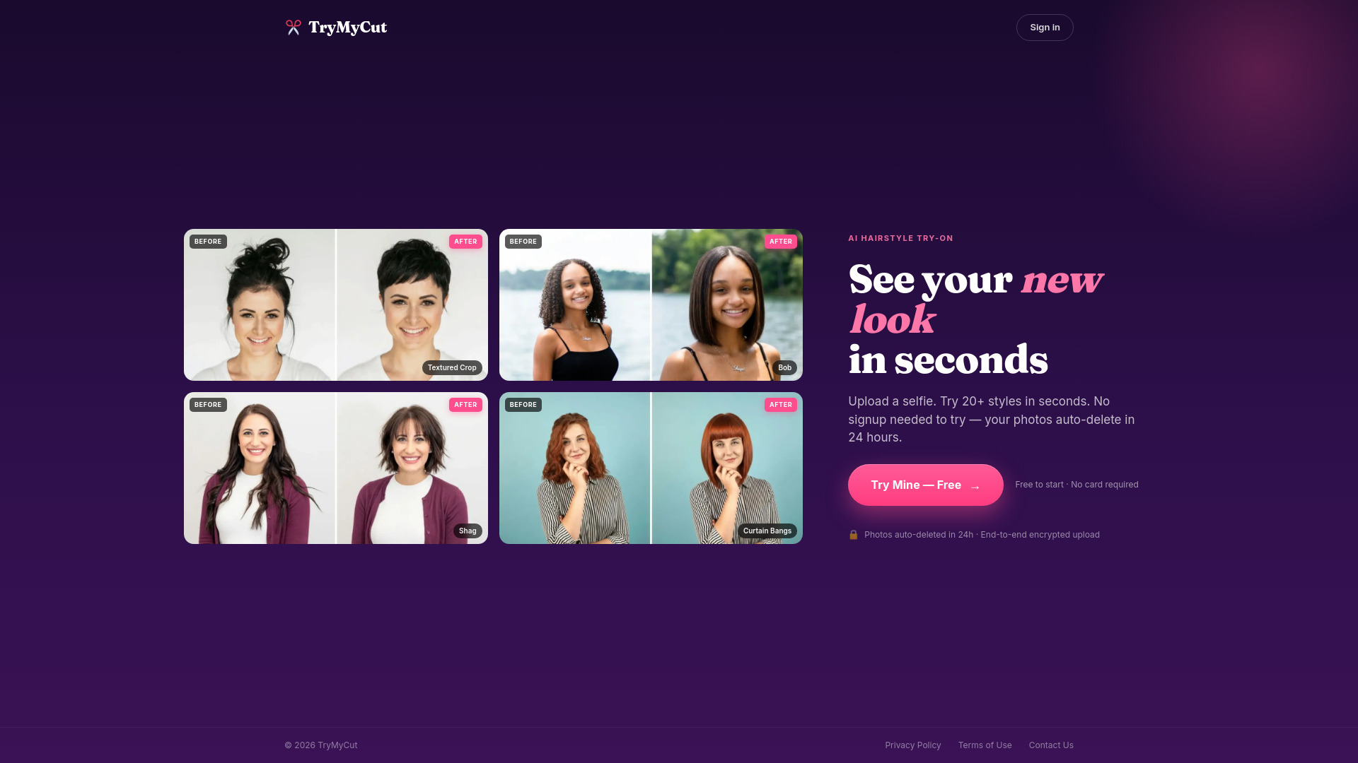TryMyCut screenshot