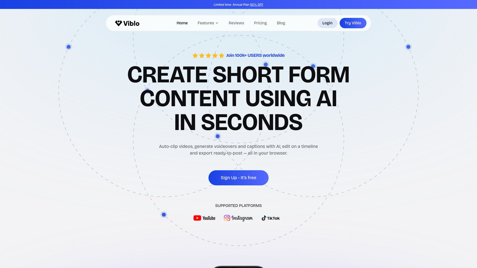 Viblo screenshot