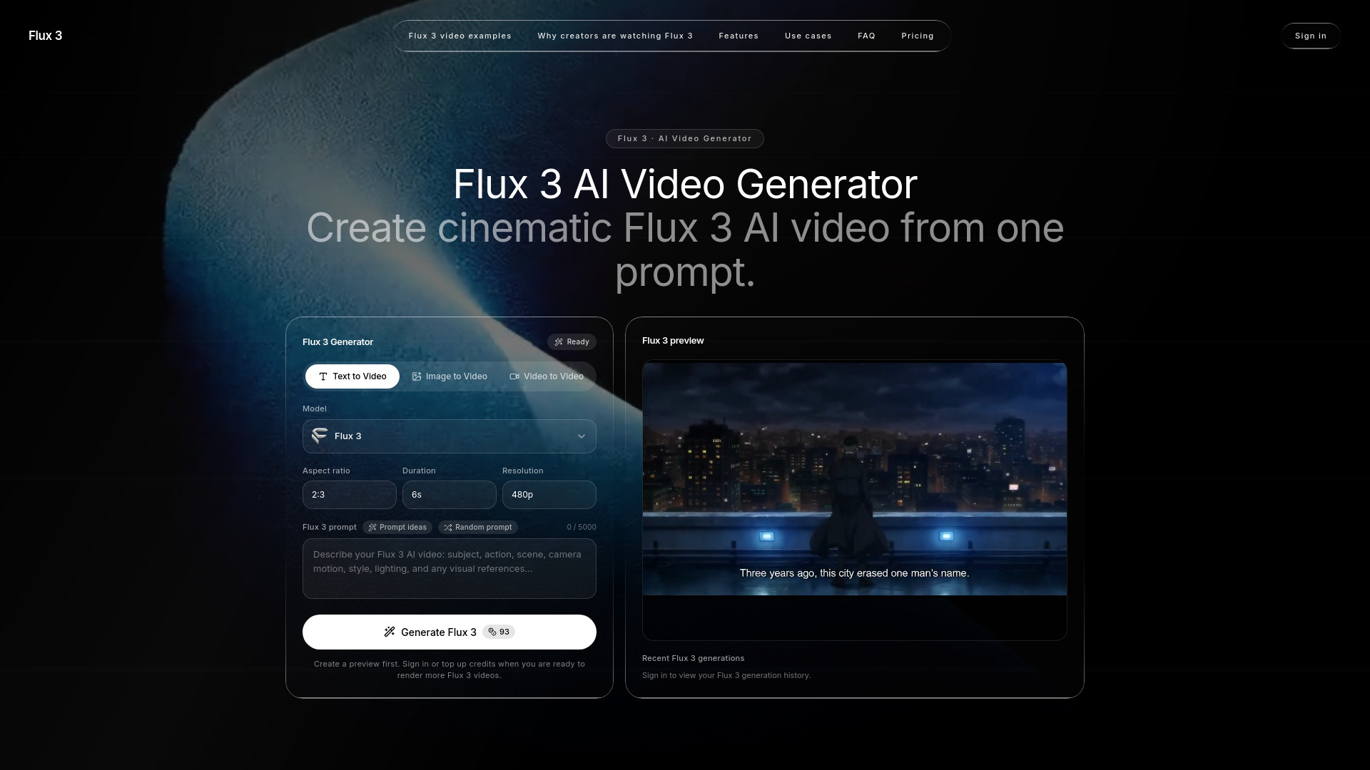 Flux 3 screenshot