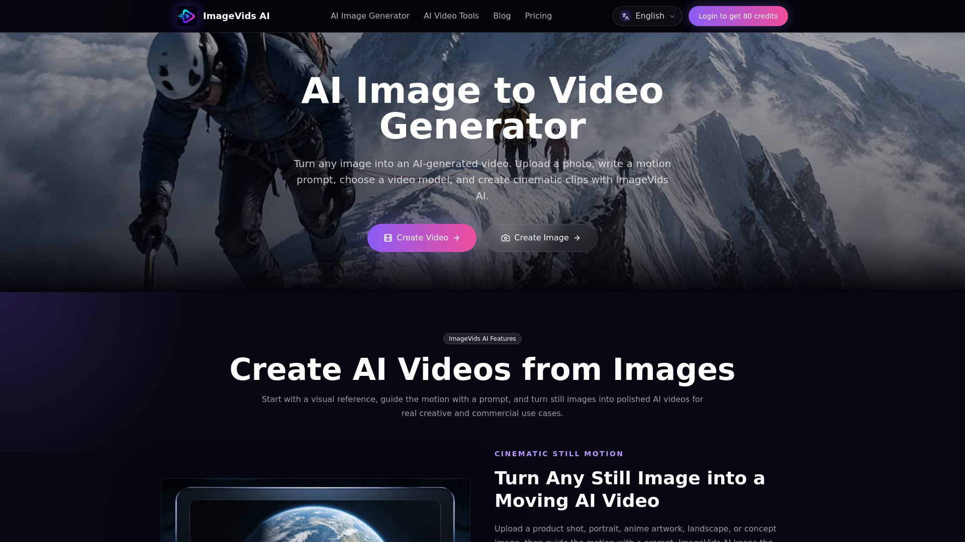 ImageVids AI screenshot