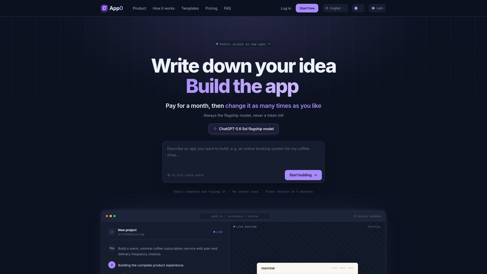 app0.ai screenshot