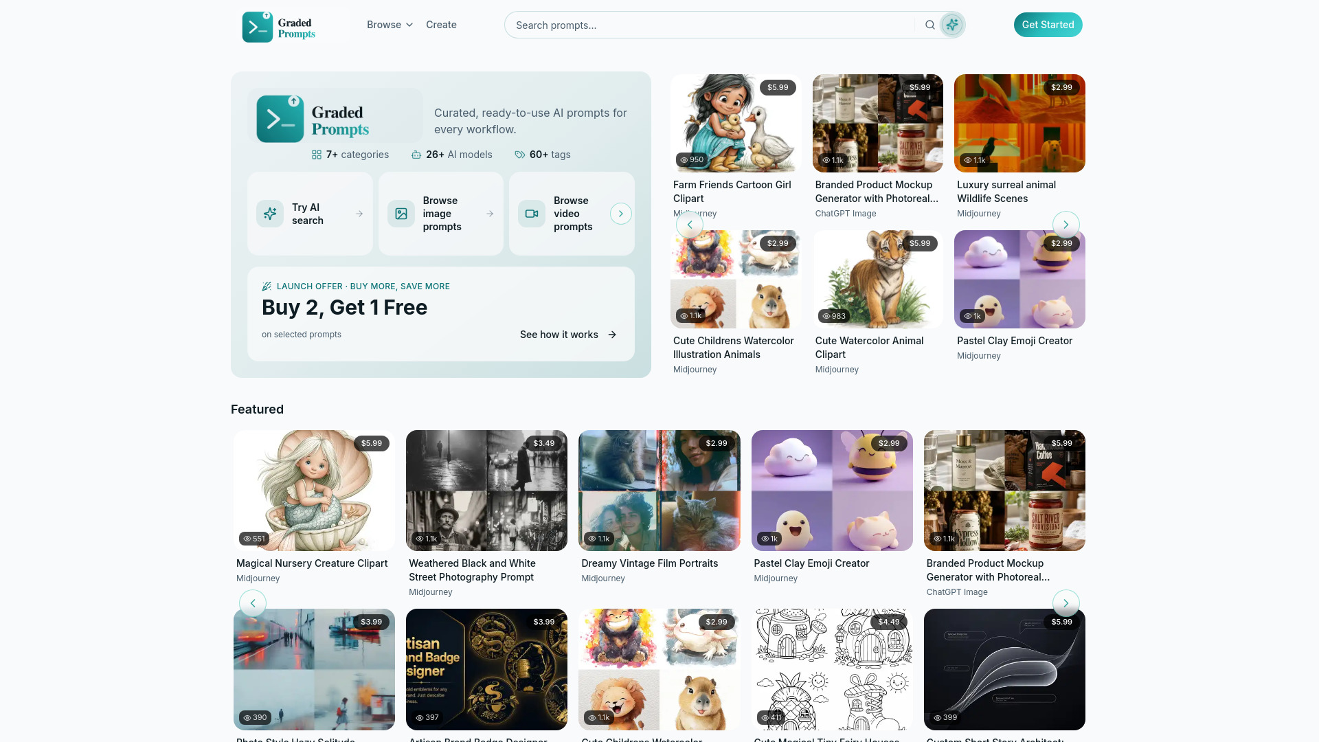 Graded Prompts screenshot