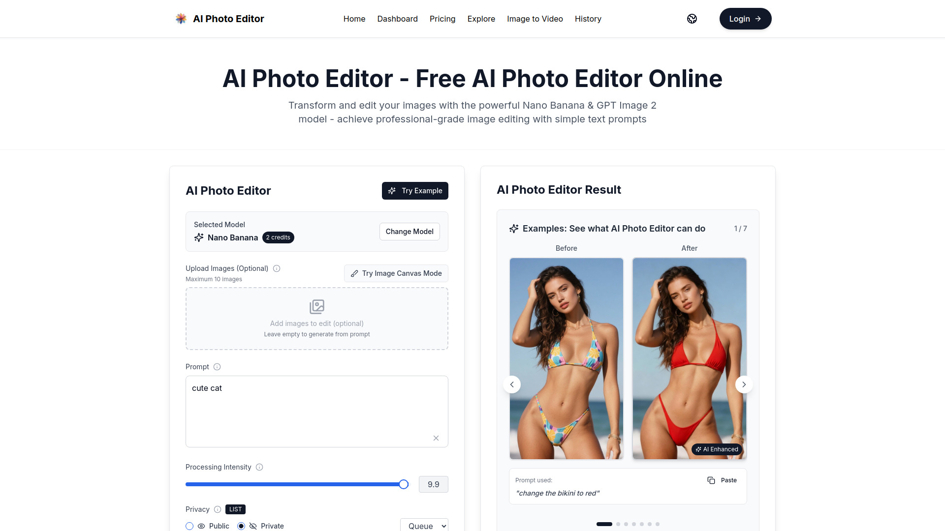 AI Photo Editor screenshot