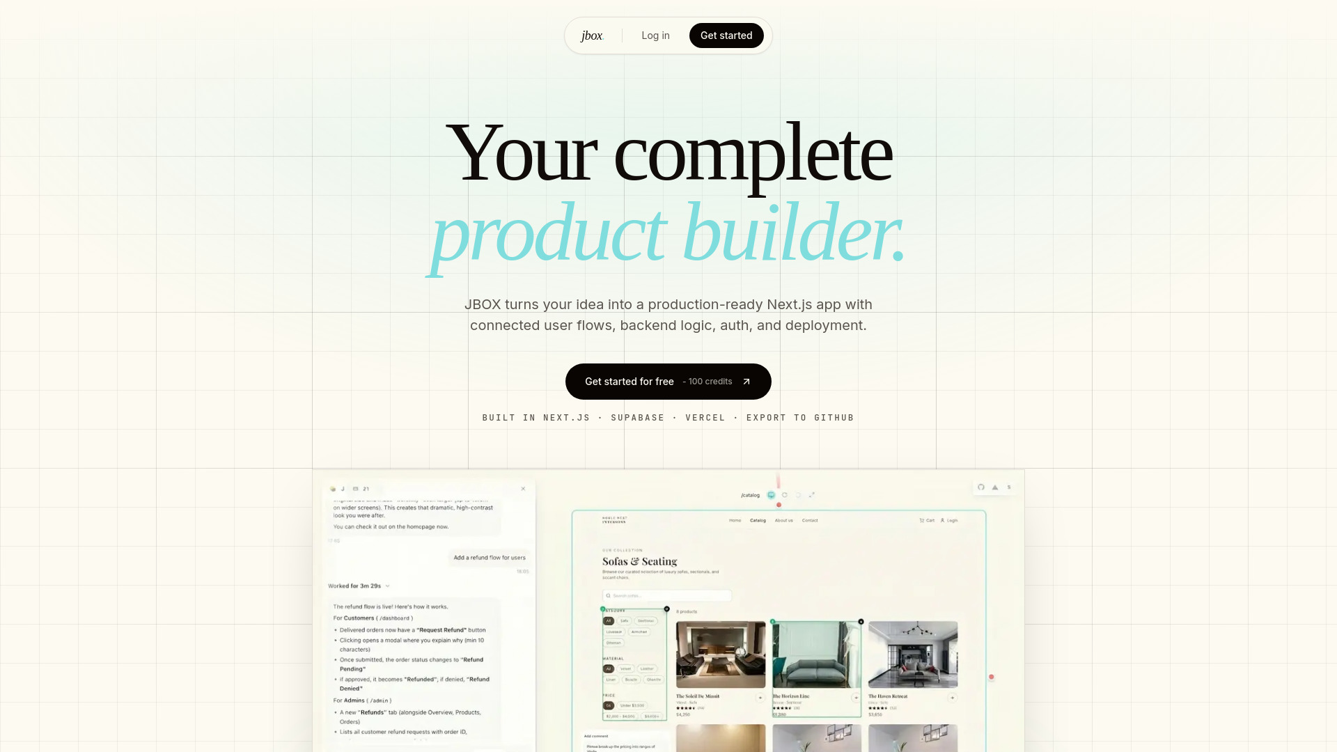 JBOX screenshot