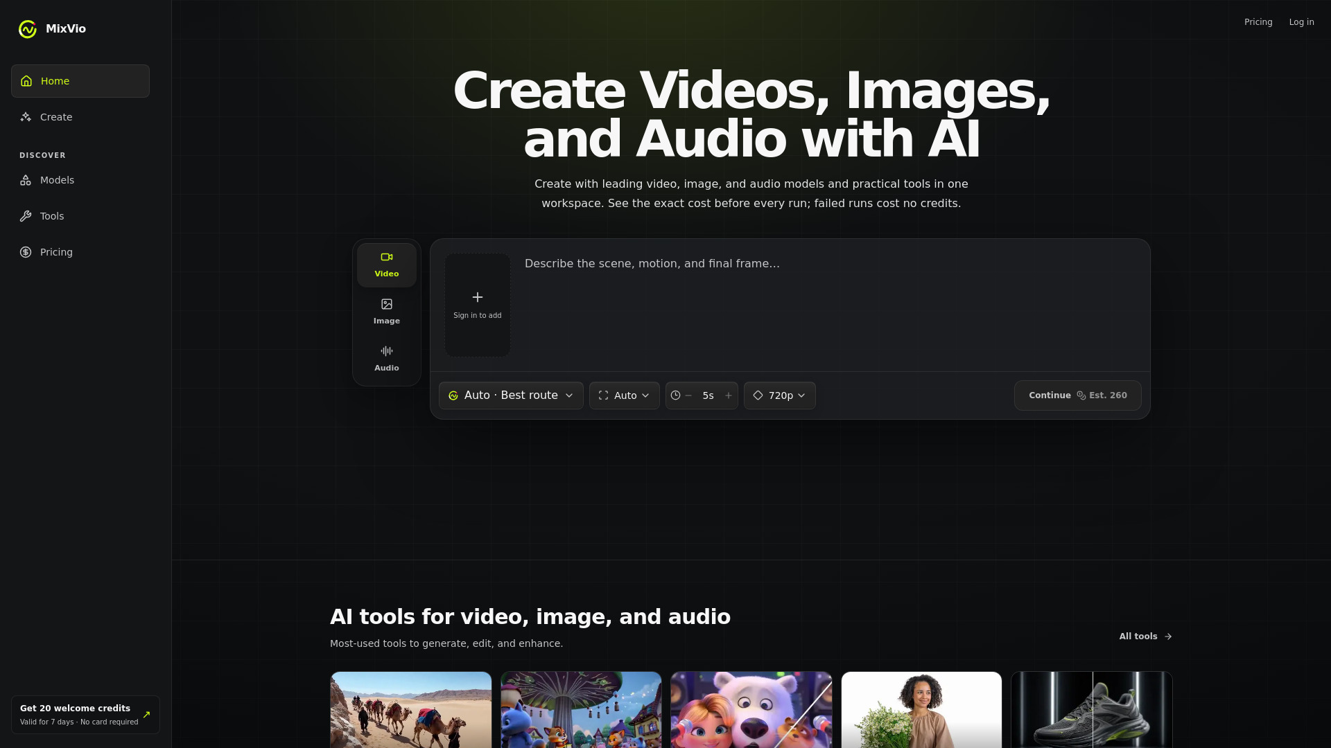 MixVio AI screenshot