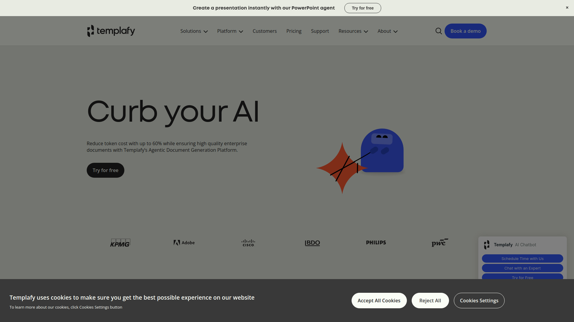 Templafy screenshot