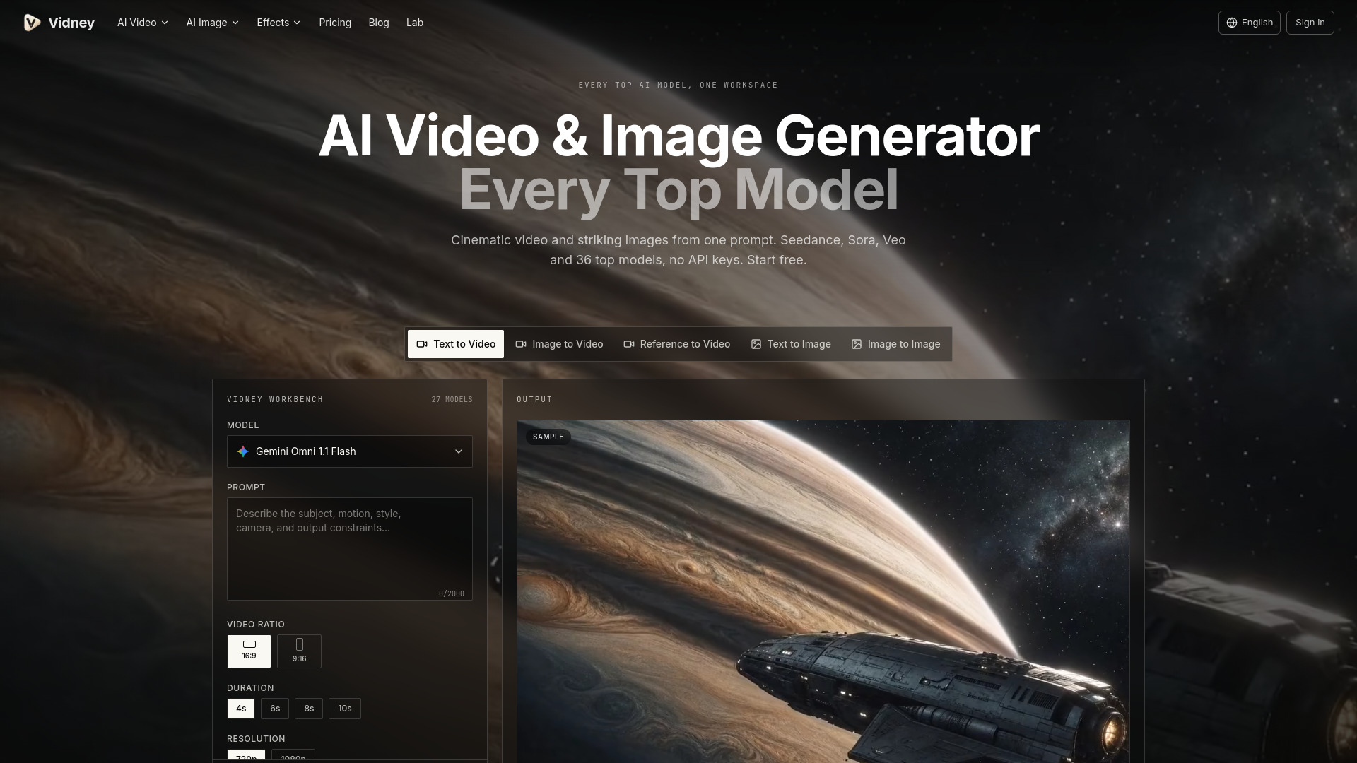 Vidney screenshot