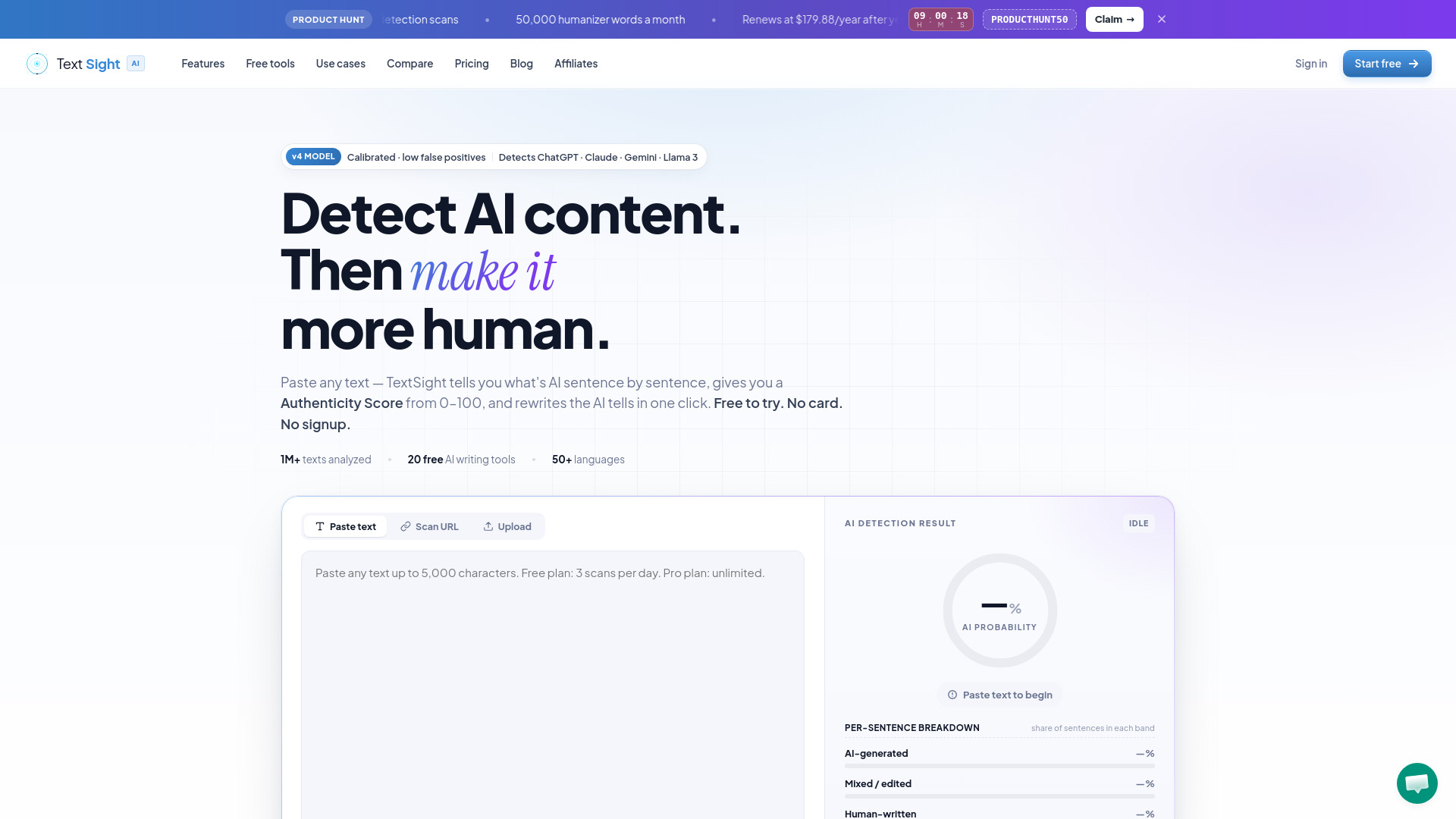 TextSight screenshot