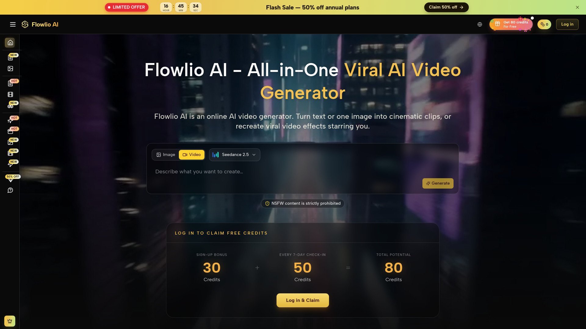Flowlio AI screenshot