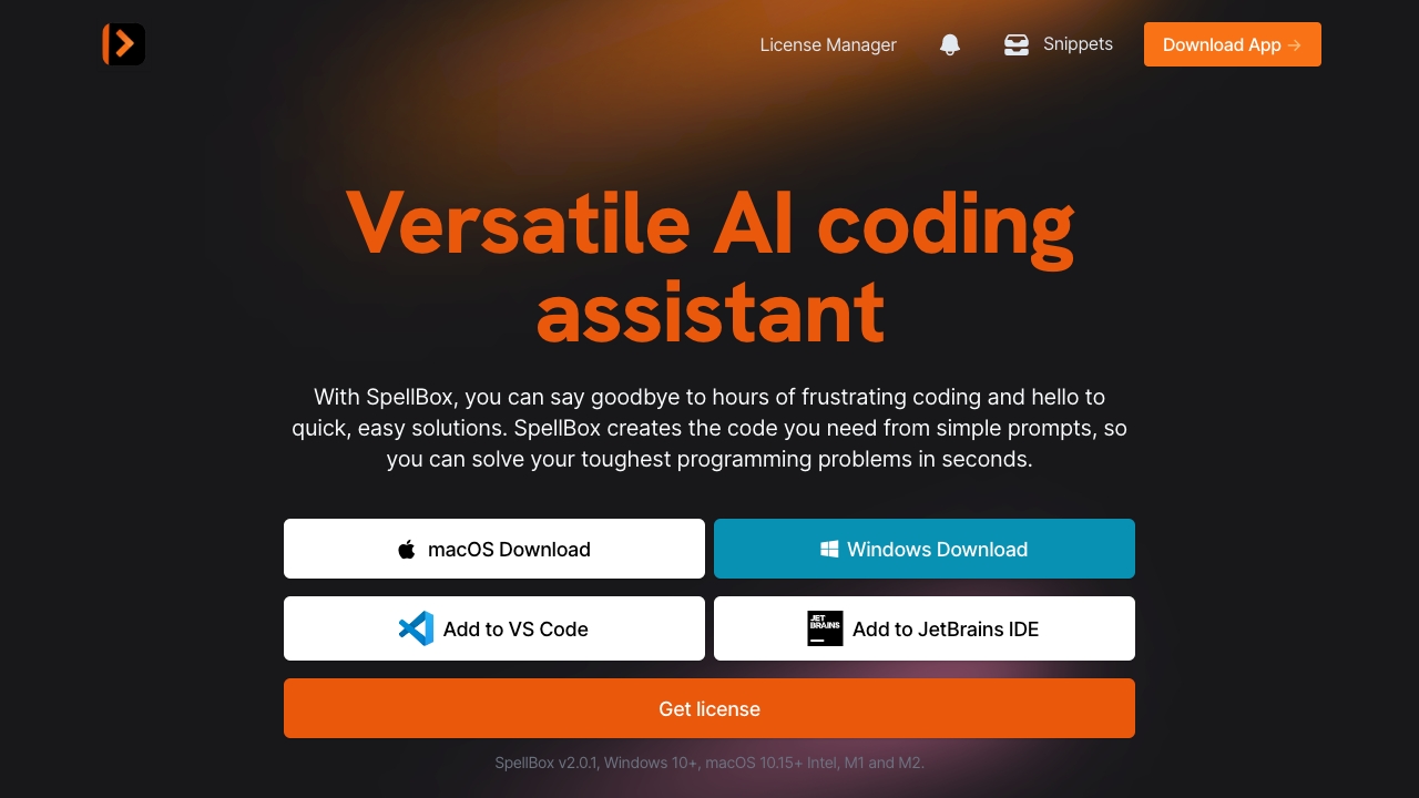 SpellBox screenshot