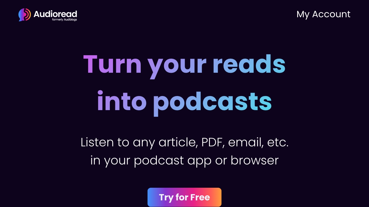 Audioread screenshot
