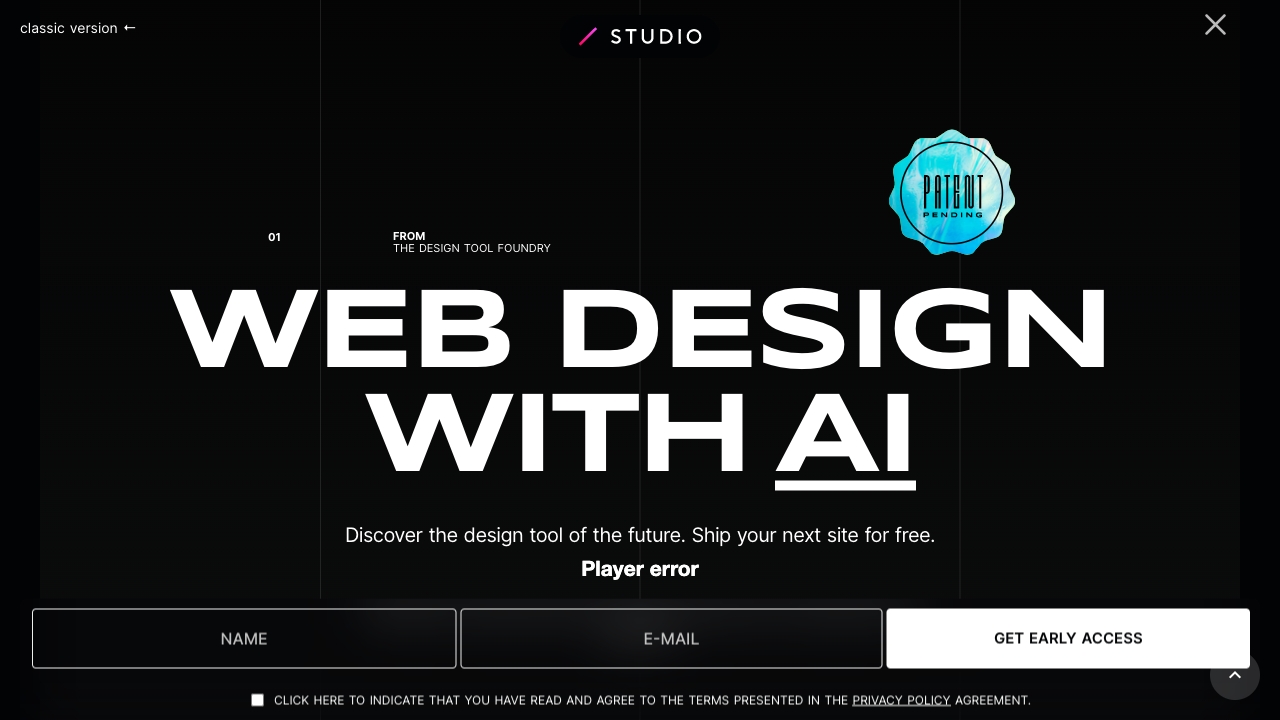 STUDIO AI screenshot