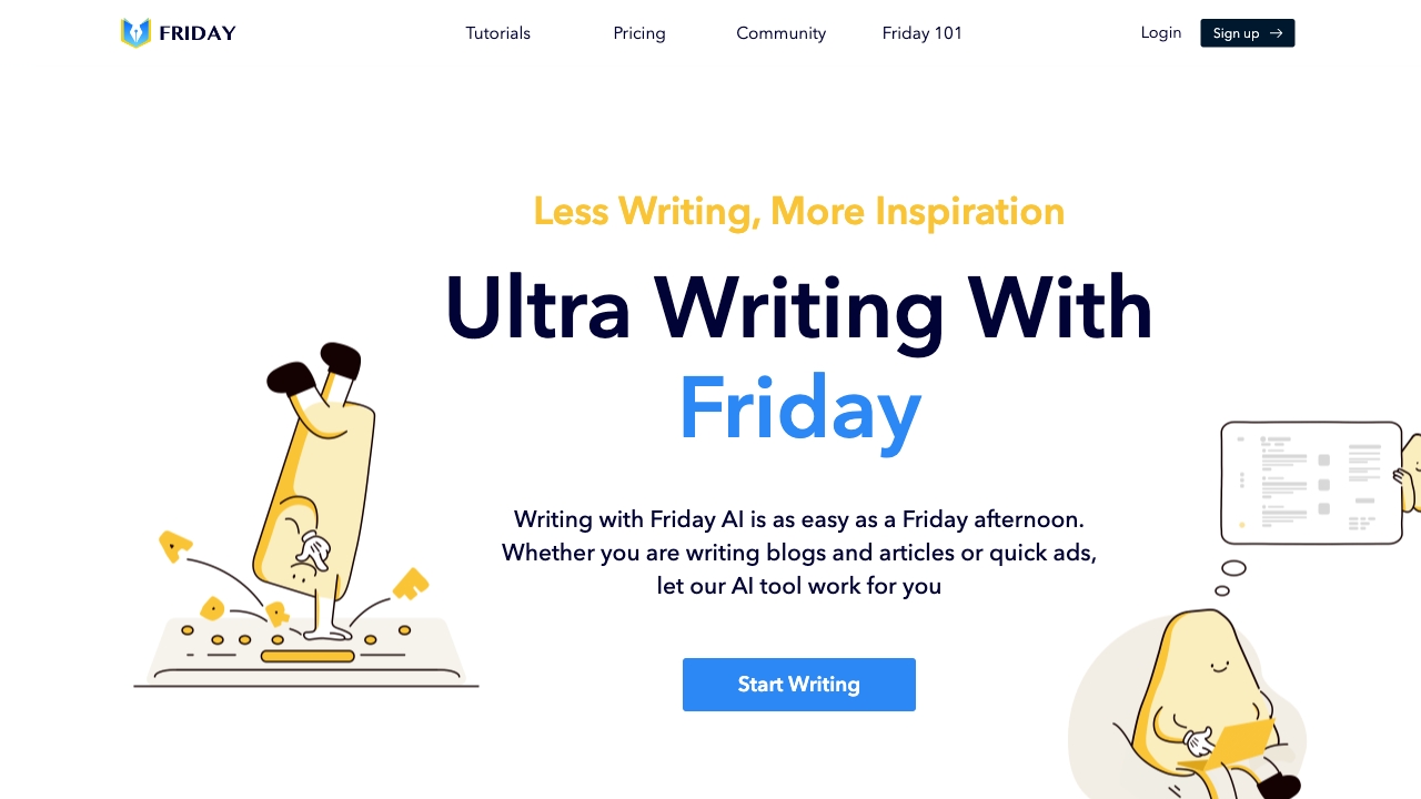 HeyFriday - Ultimate AI Writer screenshot