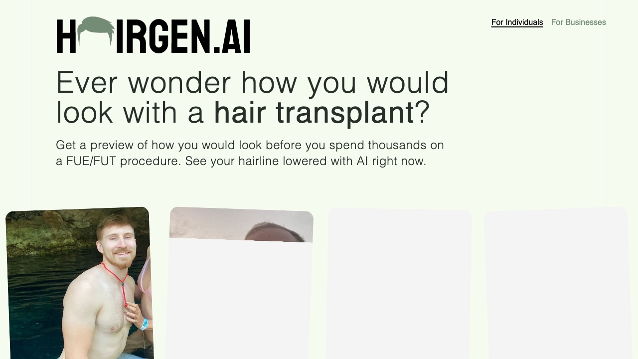 Hairgen.ai screenshot