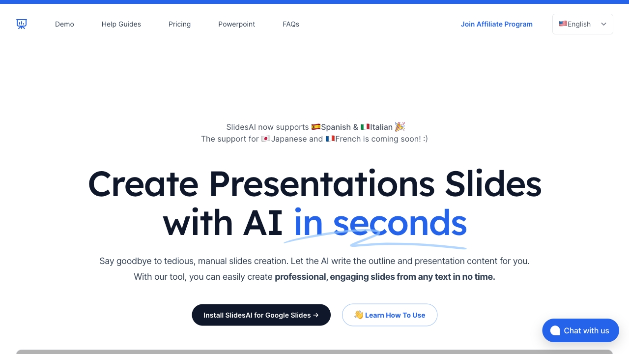 SlidesAI screenshot