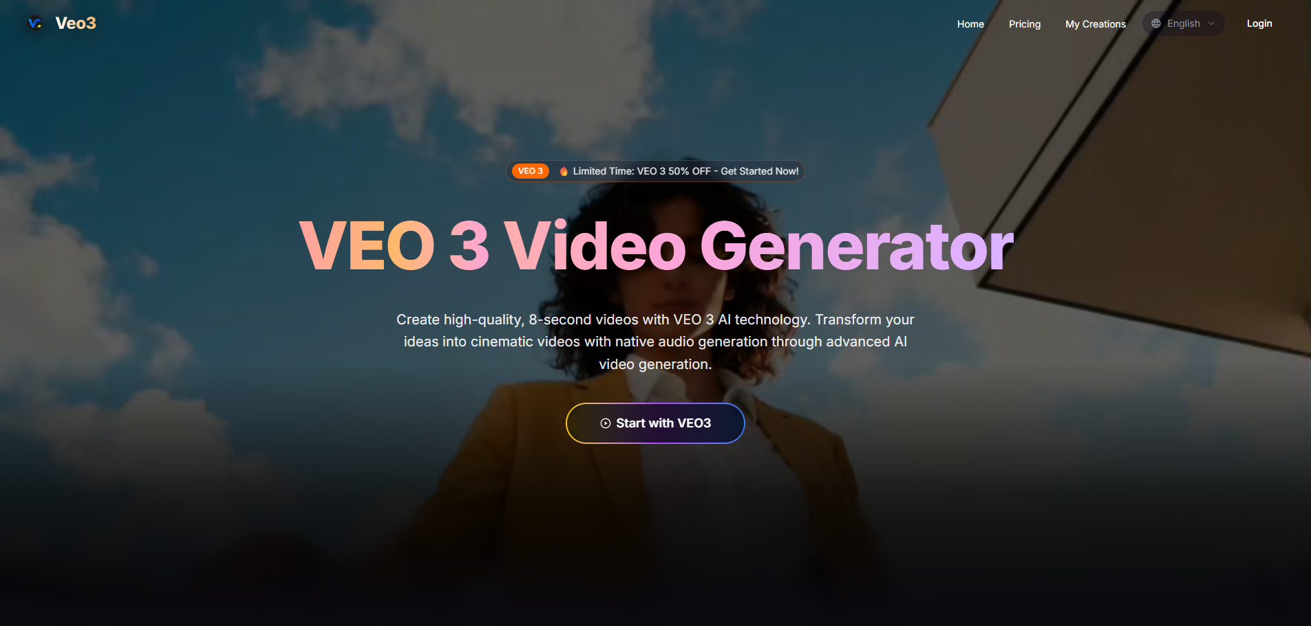 VEO 3 Video Generator screenshot