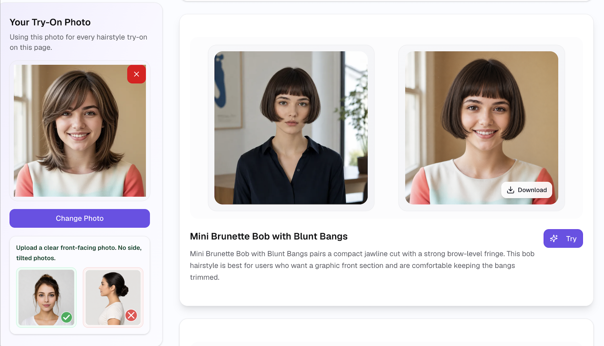 HairstylesPro screenshot