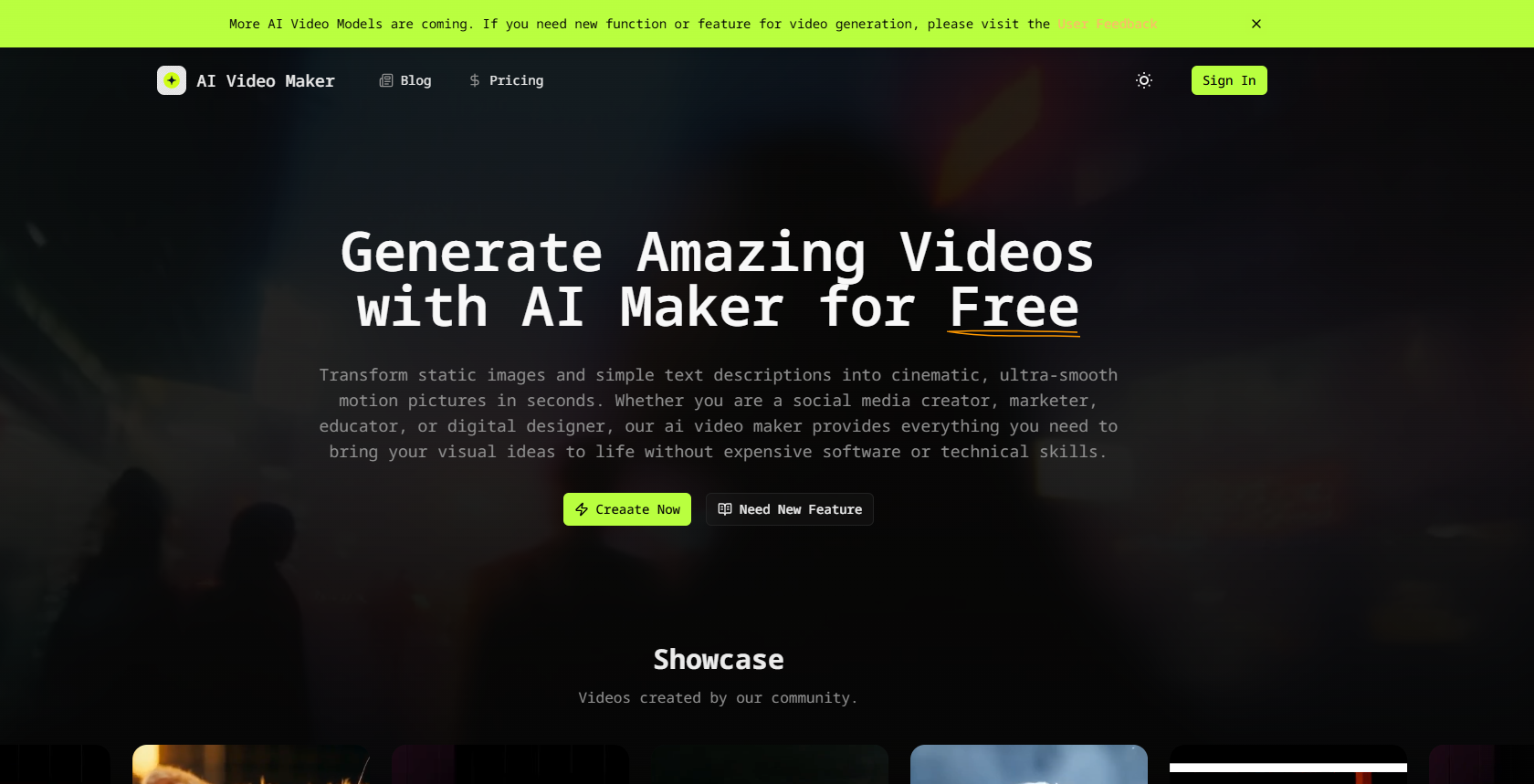 AI Video Maker screenshot
