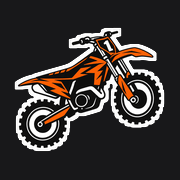 Custom Dirt Bike Graphics AI logo